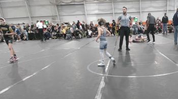 52 lbs Round 2 (4 Team) - Makayela Sawyer, Firebird Elite vs Cole Mitchell, Donahue WA