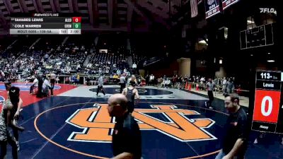 113-5A Champ. Round 1 - Cole Warren, Creekview vs Tavares Lewis, Alcovy