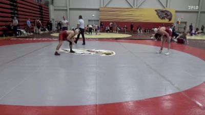 133 lbs Cons. Semi - Traic Fainter, Coe vs Carter Siebel, Coe