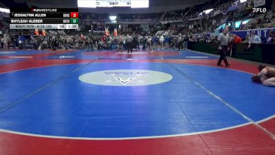 6-7A 120 Semifinal - Jessalynn Allen, Grissom Hs vs Rhyleah Gleber, Gulf Shores