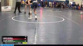 113 lbs Champ. Round 2 - Tyler Vivanco, Corner Canyon High School vs Jabyn Kemble, Middleton High School