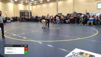 100 lbs Prelims - Kaysom Mataria, Sharpsville vs Justin Scanlon, Wayne Highlands