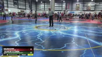 125 lbs Champ. Round 2 - Kaleb Kumm, Heavy Hitting Hammers vs Jacob De La Torre, North Carolina Wrestling Factory