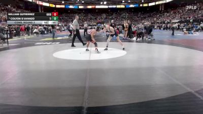 4A 106 lbs Cons. Round 3 - Colton D`avanzo, Timberlake vs William Gutierrez, Gooding