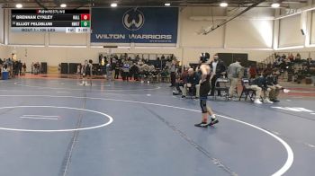 106 lbs Round Of 32 - Brennan Cykley, Hall vs Elliot Feldblum, Newington