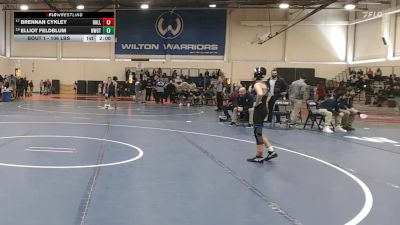 106 lbs Round Of 32 - Brennan Cykley, Hall vs Elliot Feldblum, Newington