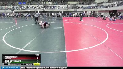 189 lbs Quarterfinal - Reed McCain, Wisconsin vs Jace Ostrowski, Wisconsin