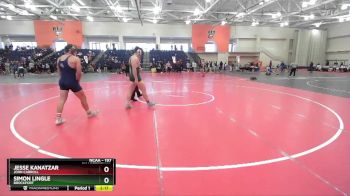 197 lbs Quarterfinal - Jesse Kanatzar, John Carroll vs Simon Lingle, Brockport