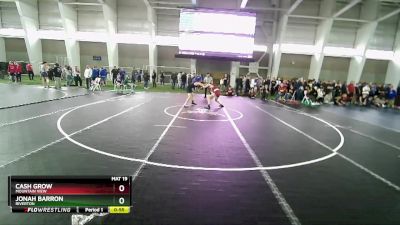 138 lbs Cons. Round 5 - Jonah Barron, Riverton vs Cash Grow, Mountain View