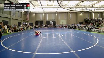 120 lbs 5th Place - Andres Bernal Mendoza, Fairfield Warde vs Noah Caisse, East Lyme/Norwich Tech