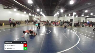 102 lbs Semifinal - Koah Gutierrez, Valiant College Prep vs Jaxon Moralez, Juggernaut WC