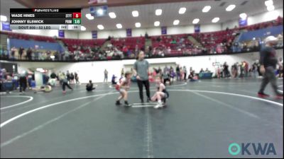 52 lbs Round Of 16 - Luke Baysinger, Shelton Wrestling Academy vs Waylon Hefley, ARDMORE TAKEDOWN CLUB
