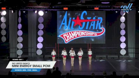 No Limits Dance - Mini Energy Small Pom [2025 Mini - Pom - Small Day 1] 2025 ASCS Dance Grand Nationals & Cheer Showdown