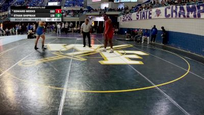 285 lbs Consolation - Edward Meeks, Cheraw vs Ethan Shipman, Lewisville