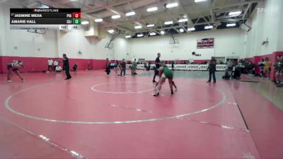 145 lbs Cons. Round 4 - Jasmine Mejia, Paloma Valley vs Amarie Hall, Cajon