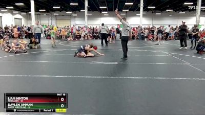 72 lbs Round 4 (8 Team) - Liam Hinton, Rebellion vs Daylen Amman, Quest Wrestling