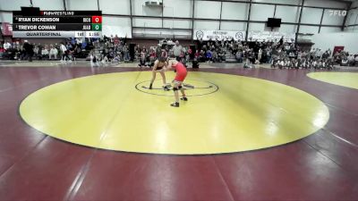 106 lbs Quarterfinal - Trevor Cowan, Juab vs Ryan Dickenson, Richfield