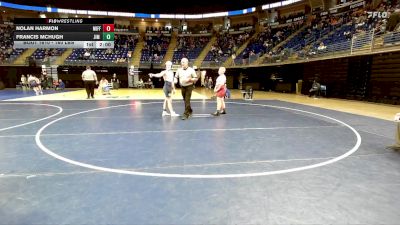 160 lbs Round Of 16 - Nolan Harmon, Mifflin County vs Francis McHugh, Jim Thorpe