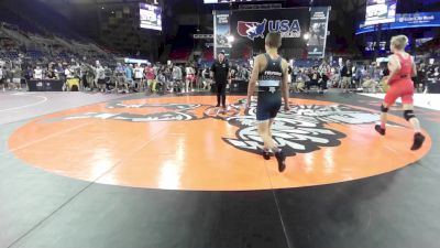 113 lbs Rnd Of 64 - Tristan Carter, VA vs Tanner Telford, UT