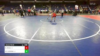 144 lbs Consi Of 16 #2 - Anderson Dinis, New Bedford vs Will LaVallee, Saint John's Prep