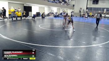 105 lbs Finals (8 Team) - Seth Ramsdell, Little Falls vs Gunner Polikowsky, Chatfield