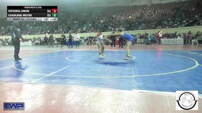 113 lbs Round Of 32 - Victoria Limon, Stillwell vs Charlene Meyer, Stillwater Wrestling