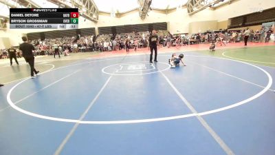 47-T lbs 3rd Place - DANIEL DeTore, Bayport-Blue Point vs Bryson Grossman, Overtime