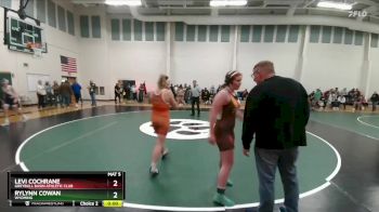 170 lbs Semifinal - Ellasyn Kelley, Diamondville Wrestling Club vs Colette Moore, Wyoming