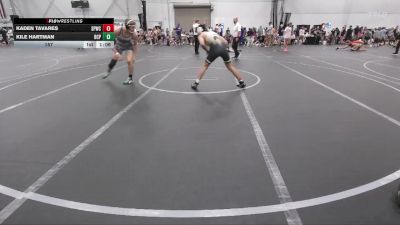157 lbs Round 2 (6 Team) - Kaden Tavares, Spear WC vs Kile Hartman, BC Predators