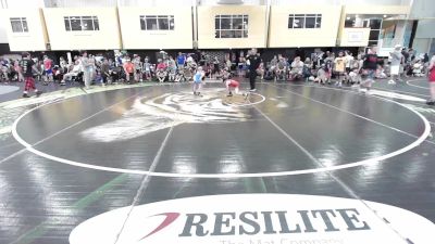 48 lbs Quarterfinal - Kellan Dedmon, Carolina Hammer Squad vs Clayton Ciociola, The Hunt Wrestling Club