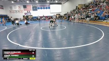 144 lbs Cons. Round 3 - Ezekiel Ramirez, Buffalo vs Mason Kuhbacher, Campbell County