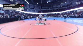 144 lbs Quarterfinal - Draker Hanni, Emmett vs Gabriel Costanza, Bishop Kelly