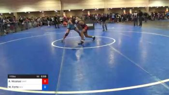 170 lbs Prelims - Anthony Nicolosi, SWAT (Sheldon Wrestling Academy Training) vs Michael Forte, New York