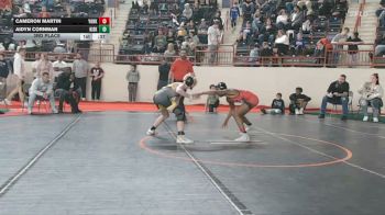 100_B lbs 3rd Place - Cameron Martin, York Suburban vs Aidyn Cornman, Kiski Area