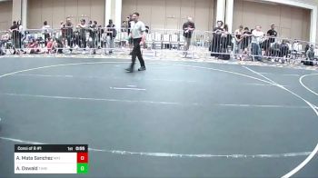 145 lbs Consi Of 8 #1 - Ariadne Mata Sanchez, Mat Warriors vs Aurora Oswald, Threshold WC