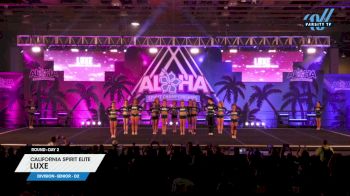 California Spirit Elite - Luxe [2025 L2 Senior - D2 Day 2] 2025 Aloha Grand Nationals