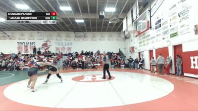 170 lbs Semifinal - Abigail Henderson, Kuna vs Shaelani Panser, Canyon Ridge