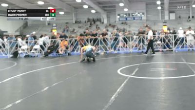 145 lbs Rr Rnd 3 - Brody Henry, Average Joes - HSB vs Owen Proper, Team Shutt NXT GEN - HSB