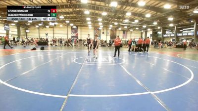 135 lbs Semifinal - Chase Boozer, PA vs Walker Woodard, GA