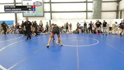 71 lbs Semifinal - Maya Keane, MPOWER Girls Wrestling Club - W vs Abigail Eggleston, VA Killers - W