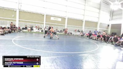 157 lbs Placement Matches (8 Team) - Shepard Stephens, Utah Gold vs Paxton Pettinger, Colorado