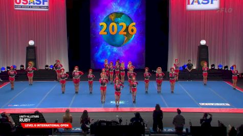 Unity Allstars - Ruby (England) [2026 L6 International Open Semis] 2026 The Cheerleading Worlds