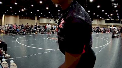 100 lbs Quarters & 1st Wb (16 Team) - Tarayiah Lattimore, Patriots WC Red vs Annaliah Molinas, North DeSoto WC