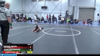 64 lbs Round 1 (4 Team) - Ethan Encarnacion, Headhunters vs Michael Nicosia, Mat Assassins