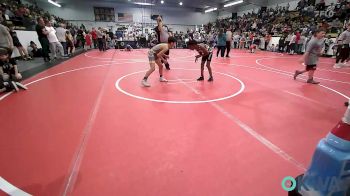 73 lbs Consi Of 8 #2 - Christian Freeman, Pin-King All Stars vs Cael Sanders, Salina Wrestling Club