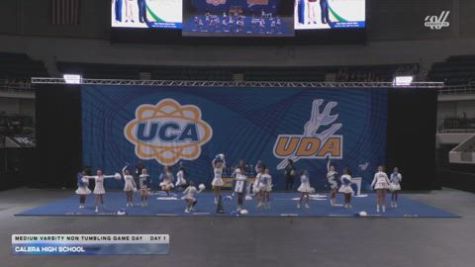 Calera High School [2026 Medium Varsity Non Tumbling Game Day Day 1] 2026 UCA Space Center Regional