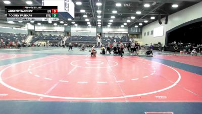 149 lbs Cons. Round 3 - Andrew Sanchez, Brewton-Parker (GA) vs Corey Fazekas, Mt. Olive