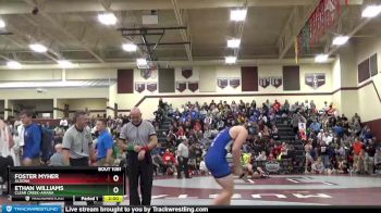 182 lbs Cons. Round 2 - Ethan Williams, Clear Creek-Amana vs Foster Myher, Algona