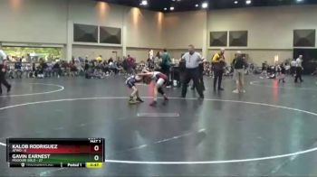 70 lbs Finals (2 Team) - Gavin Earnest, Missouri Gold vs Kalob Rodriguez, AYWO
