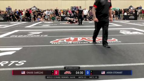 Gauge Cabezas vs Aiden Stewart 2025 ADCC Orlando Open/Youth Trials